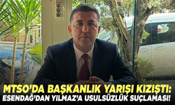 MTSO’da başkanlık yarışı kızıştı: Esendağ’dan Yılmaz’a usulsüzlük suçlaması!