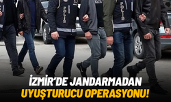 İzmir'de jandarmadan uyuşturucu operasyonu