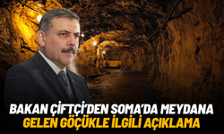 Bakan Çiftçi'den Soma'da meydana gelen göçükle ilgili açıklama