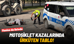 Motosiklet kazalarında ürküten tablo: Manisa da listede!