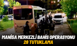 Manisa merkezli 6 ilde dev yasa dışı bahis operasyonu: 28 tutuklama