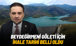 Beydeğirmeni Göleti için ihale tarihi belli oldu