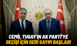 Cemil Tugay’ın AK Parti’ye geçişi için geri sayım başladı