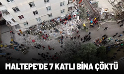 Maltepe'de 7 katlı bina çöktü!