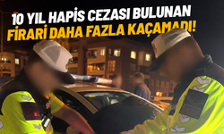 10 yıl hapis cezası bulunan firari jandarmadan kaçamadı