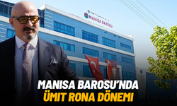Manisa Barosu’nun yeni başkanı Ümit Rona oldu