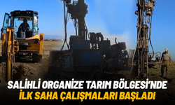 Salihli Organize Tarım Bölgesi’nde ilk saha çalışmaları başladı