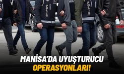 Manisa’da uyuşturucu operasyonları: 3 tutuklama