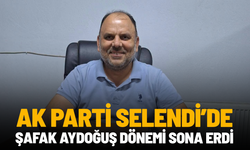 AK Parti Selendi’de Şafak Aydoğuş dönemi sona erdi