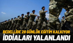 DMM’den ‘bedelli askerlikte 28 günlük temel askerlik eğitiminin kaldırılacağı’ iddialarına ilişkin yalanlama