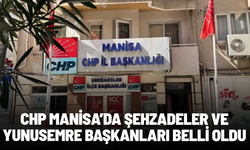 CHP Manisa’da Şehzadeler ve Yunusemre başkanları belli oldu