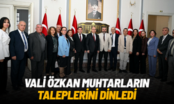 Vali Özkan muhtarların taleplerini dinledi