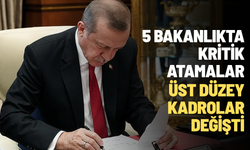 Bakanlıklarda üst düzey değişim: Üç il müdürü görevden alındı, yeni atamalar yapıldı