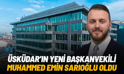 Üsküdar Belediyesi’nin yeni başkanvekili Muhammed Emin Sarıoğlu oldu