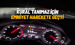 Otoyolda 314 kilometre hızla gidip o anları paylaşan sürücüye para cezası