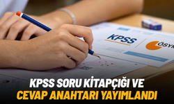 2026 KPSS Ortaöğretim soru ve cevap anahtarı yayımlandı