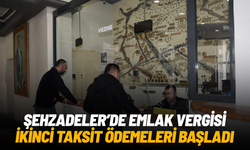 Şehzadeler'de emlak vergisi ikinci taksit ödemeleri başladı