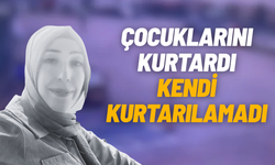 Çocuklarını kenara iterek kurtaran anne, devrilen minibüsün altında kalarak hayatını kaybetti