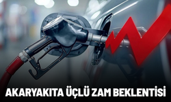 Akaryakıta üçlü zam beklentisi