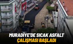 Muradiye'de sıcak asfalt çalışmaları başladı