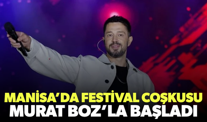 Kültür Yolu Festivali’nin Açılış Konseri Murat Boz’dan