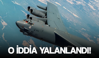 'ABD bombardıman uçaklarının Türk hava sahasını kullandığı' iddiası yalanlandı!