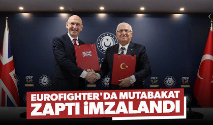 Eurofighter'da mutabakat zaptı imzalandı