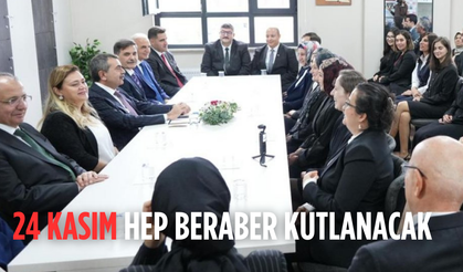 24 KASIM HEP BİRLİKTE KUTLANACAK