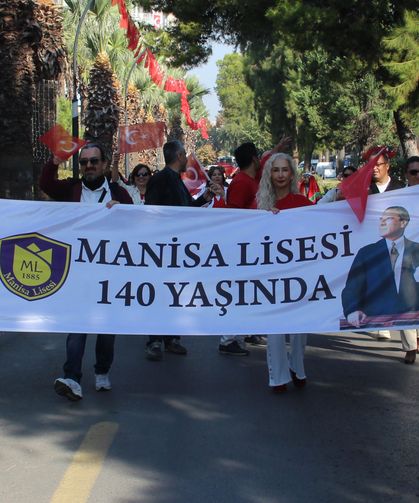 Manisa Lisesi’nden 140’ıncı yıla görkemli kutlama