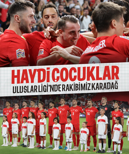 A Milli Futbol Takımı, Samsun’da Karadağ ile karşılaşacak