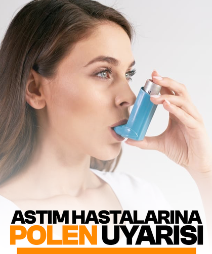 Prof. Dr. Havlucu’dan astım hastalarına polen uyarısı