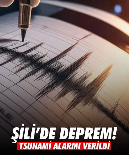 Şili'de 7.5 büyüklüğünde deprem: Tsunami alarmı verildi