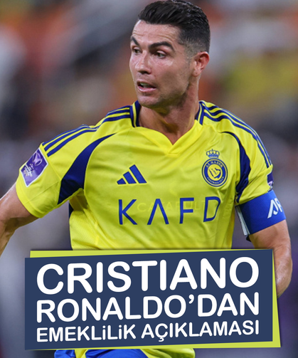 Cristiano Ronaldo’dan emeklilik açıklaması: Ailem bırak diyor ama ben devam etmek istiyorum