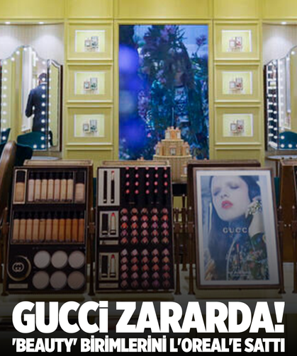 Gucci zararda! 'Beauty' birimlerini L'Oreal'e sattı