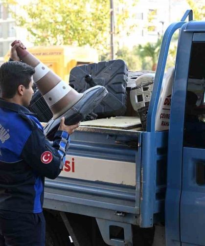 Manisa’da kaldırım denetimleri sürüyor