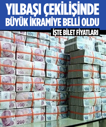 Yılbaşı çekilişinde büyük ikramiye belli oldu!