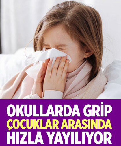 Okullarda grip çocuklar arasında hızla yayılıyor