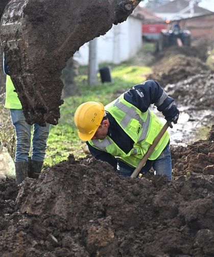 Dualar Mahallesi'nin 85 yıllık altyapı çilesi son buluyor