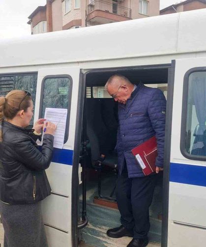 Sarıgöl'de servislere kapsamlı denetim