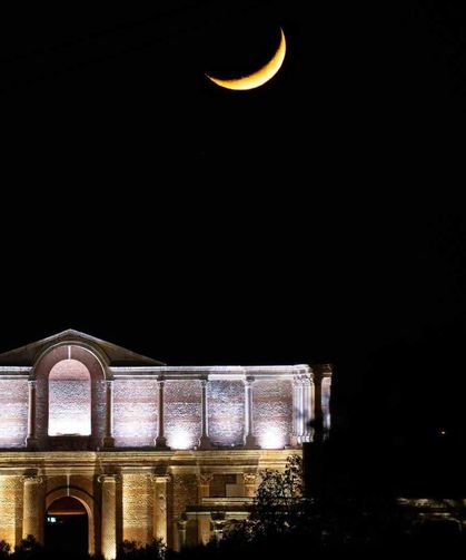 Antik kentte görsel şölen: Hilal, Gymnasium ile aynı karede