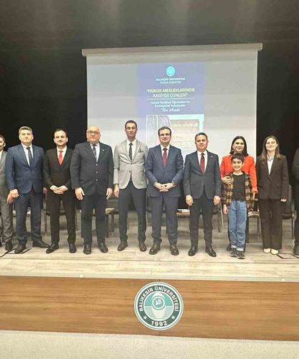 Salihli Kaymakamı Güldoğan, geleceğin hukukçularıyla buluştu