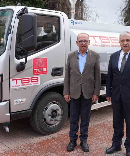 Turgutlu Belediyesi'nin araç filosuna TBB'den önemli destek