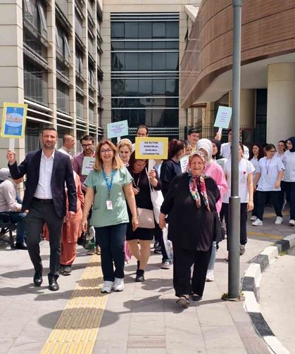 Manisa'da hareketsiz yaşama karşı adım attılar