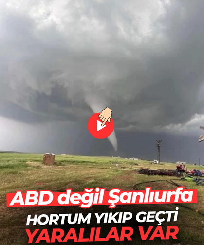 Şanlıurfa'da hortum felaketi: Evler ve ahırlar yıkıldı, 11 yaralı