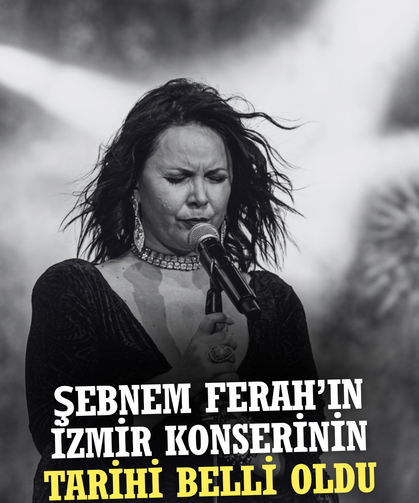 Şebnem Ferah’ın İzmir konser tarihi açıklandı