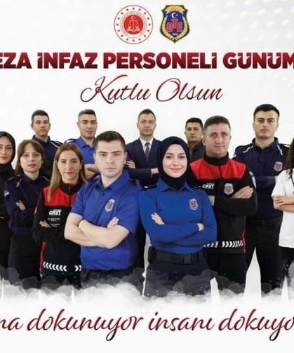 Bakanlıktan cezaevi personeline vefa afişi