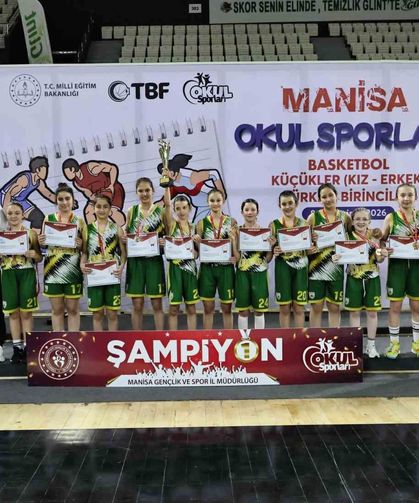 Basketbolun geleceği Manisa'da parladı