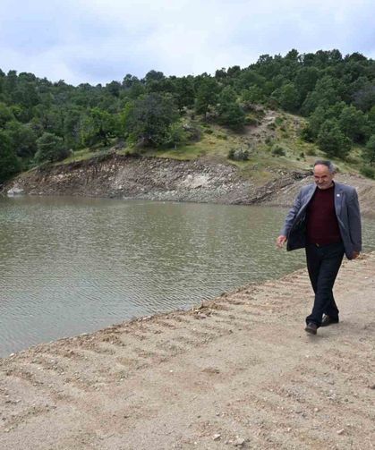 Çiftçinin su kaynağı yeniden hayat buldu