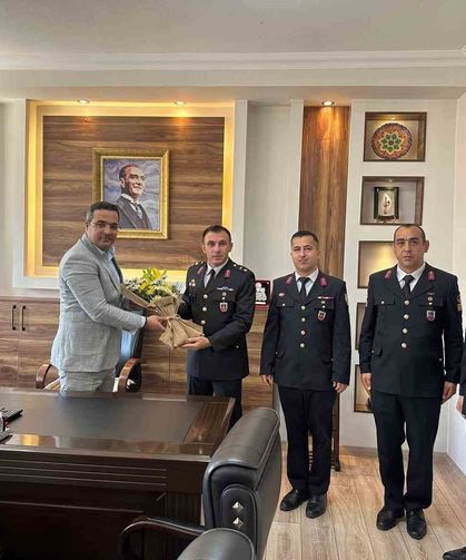 Kaymakam Dalak'tan jandarmaya tebrik ve teşekkür