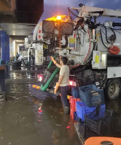 Manisa Büyükşehir Belediyesi'nden Salihli'deki sel mağdurlarına destek